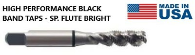 6-32 HIGH PERFORMANCE TAP SPIRAL FLUTE BRIGHT ITEM NUMBER 750AFK 6-32