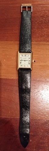 ウェンズデー　 Cartier tank must　金属ベルト　未使用品 Cartier Must de Cartier Tank Watch