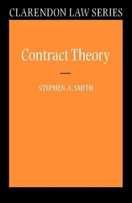 Contract Theory by Stephen A. Smith (English) Paperback Book