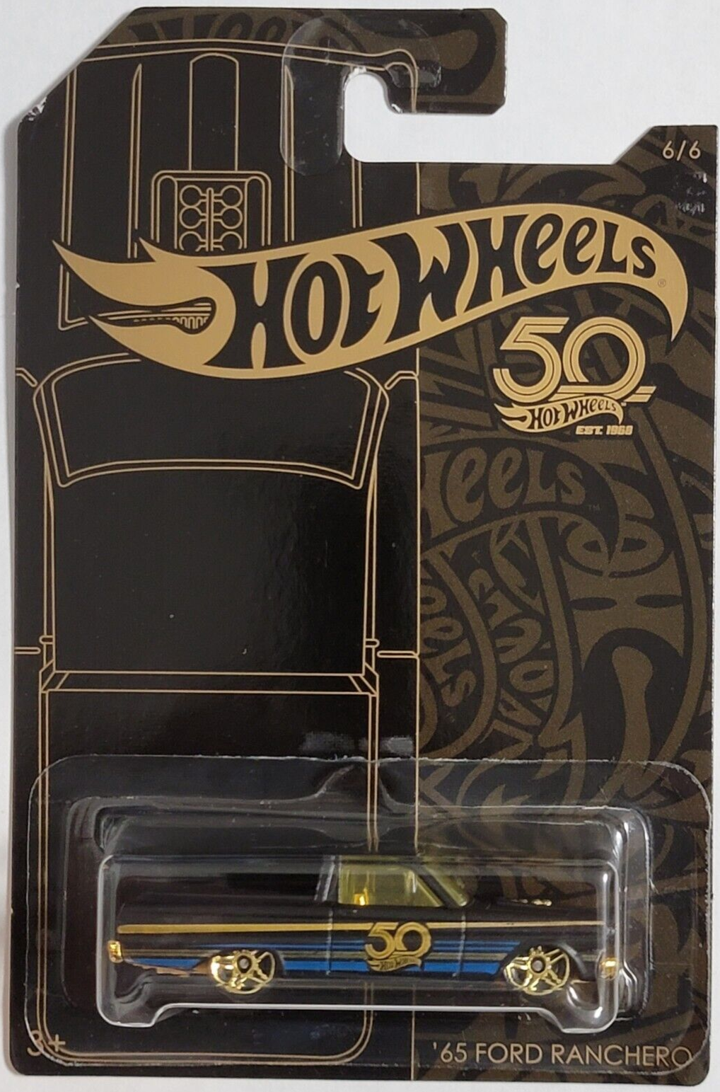1965 Ford Ranchero Black And Gold 2018 50th Anniversary Series 6/6