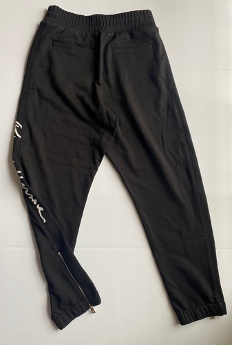 Pre-owned Versace $850  Men's Black Mitchel Fit Pants Size Small Made In Italy A86887