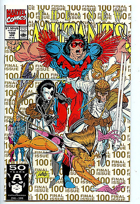 New Mutants #100 Marvel Comics nm 1991 2nd print 1st X-Force