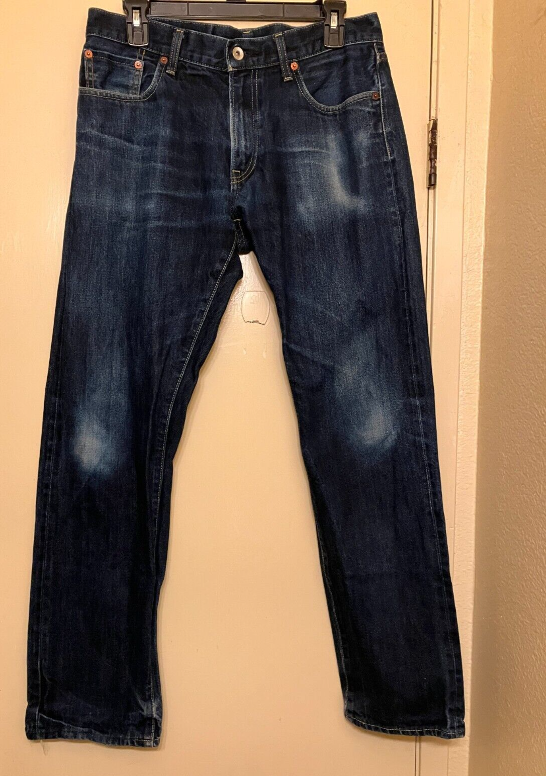 Uniqlo Selvedge Denim Kaihara Regular Straight Jeans 32 x 31