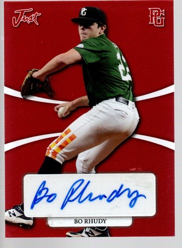 2022 Leaf Perfect Game National Showcase - Bo Rhudy #GA-BR1