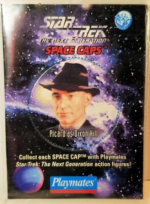 Next Generation Playmates Figures Loose Spacecaps & Trading Cards 1994-7 StTrek