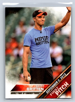2016 Topps #FP-14 Geoff Britten First Pitch (Series 2)