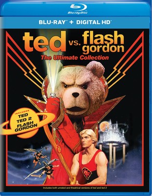 Ted vs. Flash Gordon The Ultimate Collection Blu-ray Ornella Muti NEW