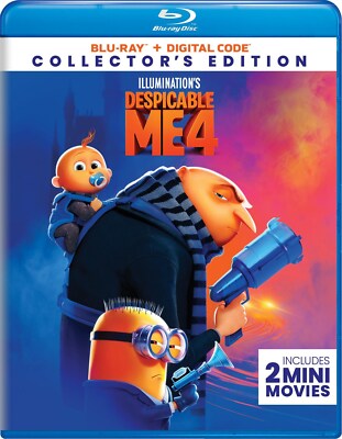 Гадкий я 4 - Коллекционное издание Blu-ray + Цифровой Blu-ray NEW
