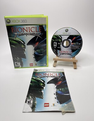Bionicle Heroes (Microsoft Xbox 360, 2006) CIB Complete