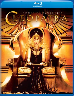 Cleopatra Blu-ray Claudette Colbert NEW