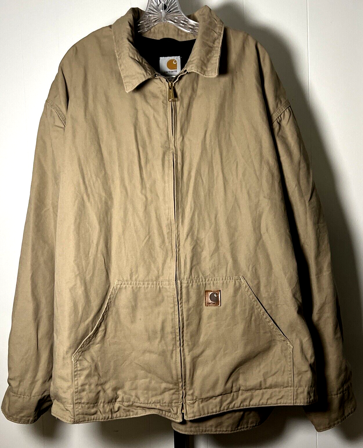Vintage Carhartt J210 Brown Full Zip Canvas Hamilton Jacket Vintage Carhartt J210 Brown Full Zip Canvas Hamilton Jacket