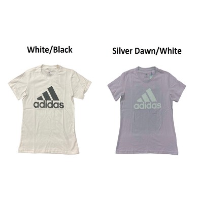 

Женская футболка обычного кроя с короткими рукавами и логотипом Adidas