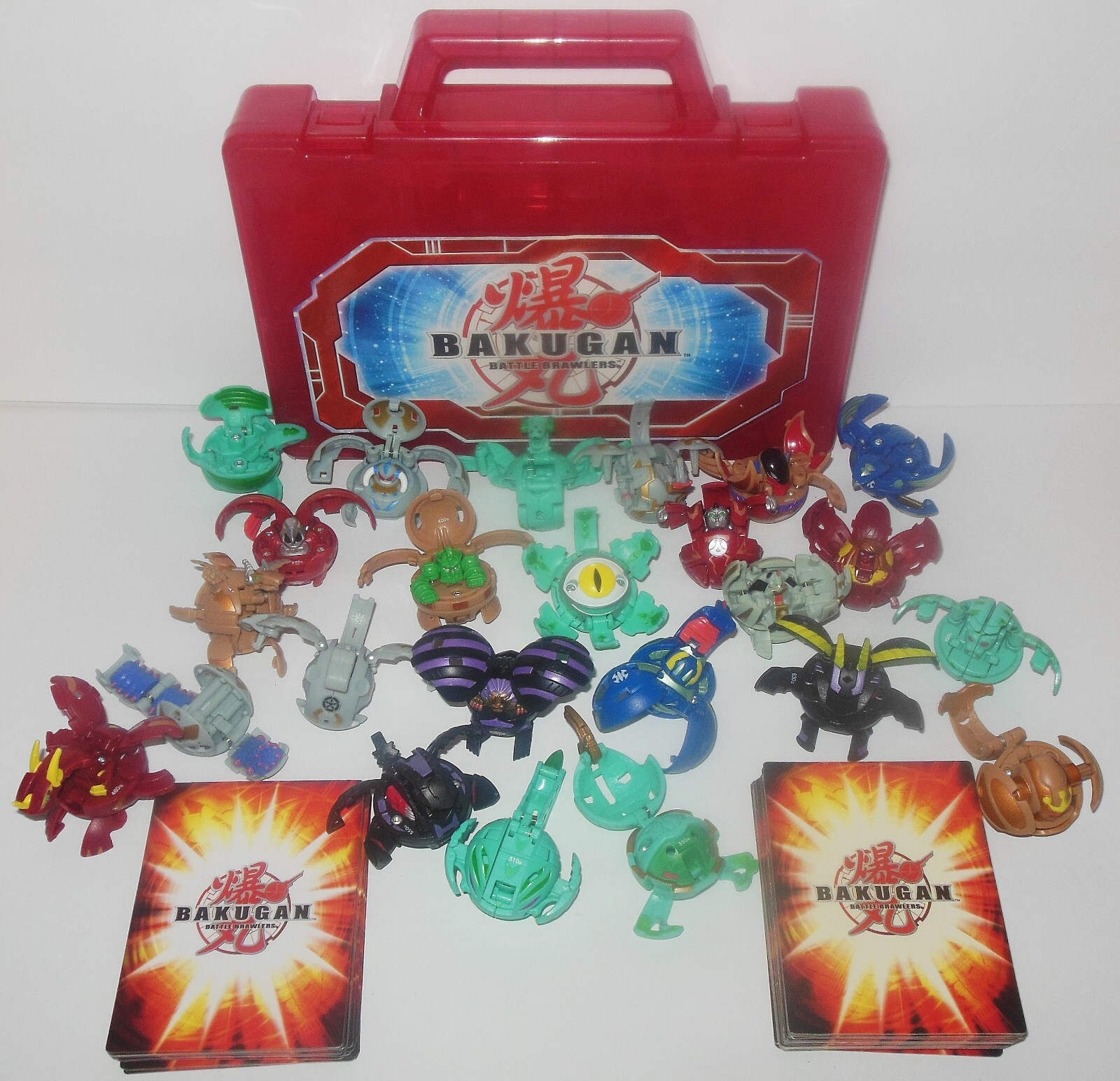 BAKUGAN BATTLE BRAWLERS ケース付き Bakugan Battle Brawlers Lot Of 8 Figures With Case | eBay