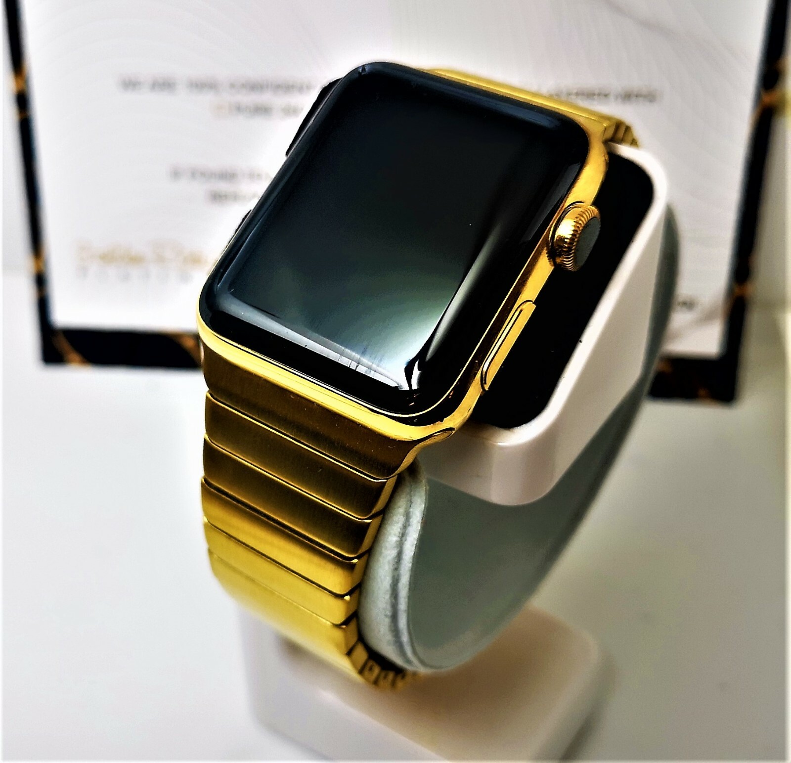 24k Gold Plated Apple Watch Series 1 42mm Smart Watch 24k Gold Plated Apple Watch Series 1 42mm Smart Watch