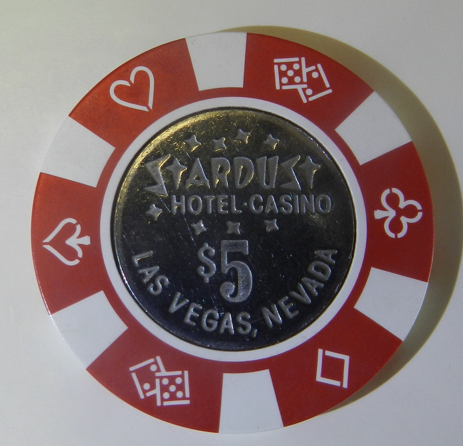 #2cc Stardust $5 Casino Chip Las Vegas Nevada