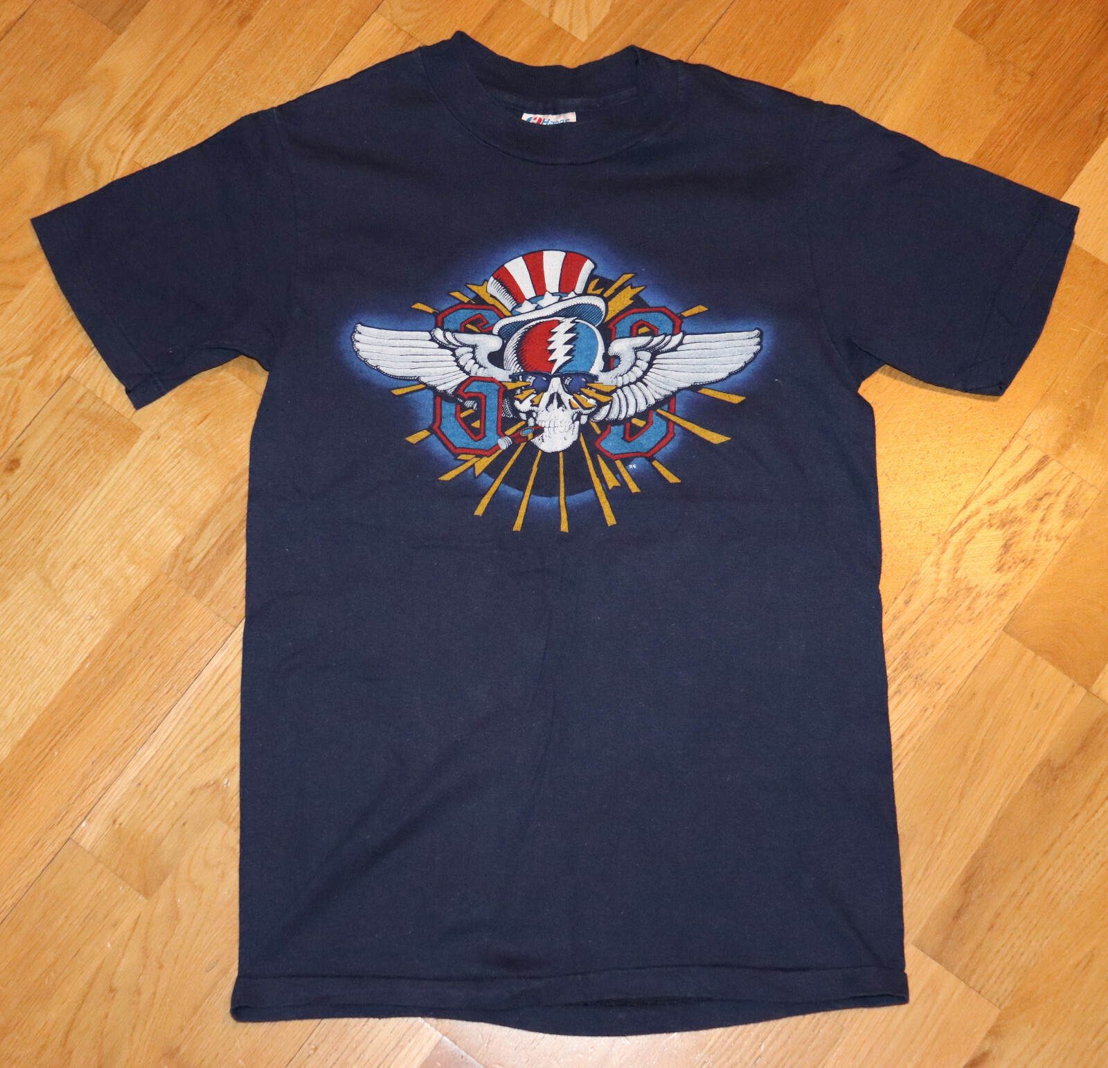 Vintage 80s Grateful Dead Shirt On The Road Tour 1980 Heaven