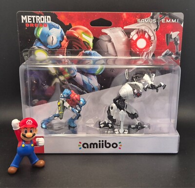 Samus & E.M.M.I. Emmi amiibo - Metroid Dread - NEU - OVP