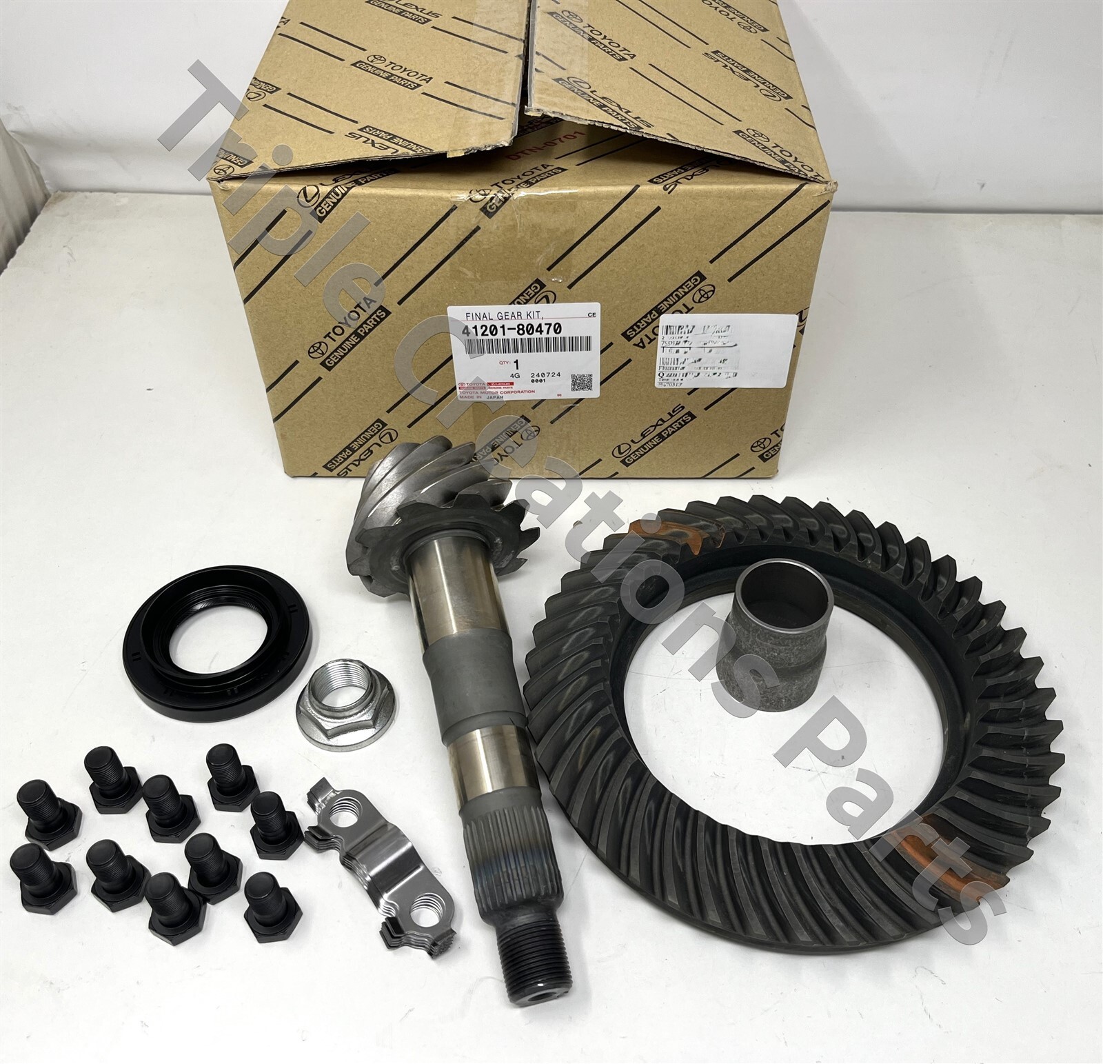 Toyota Genuine 4120180470 Final Gear Kit Differential Front