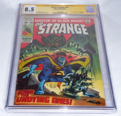 Doctor Strange #183 CGC SS Signature Autograph STAN LEE Last Issue Sub-Mariner