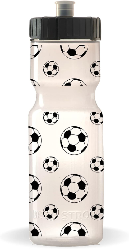 | 22 Oz. Bpa- Free Sports Squeeze Water Bottles With Pull To