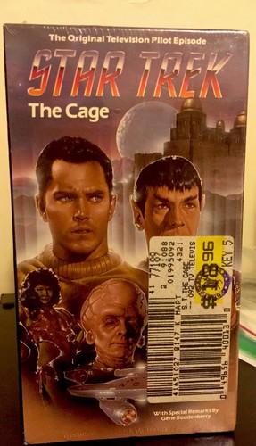 UPC 097360000139 product image for Star Trek Tos The Cage Vhs Orginal Unaired Pilot Episode Captain Pike No Kirk | upcitemdb.com