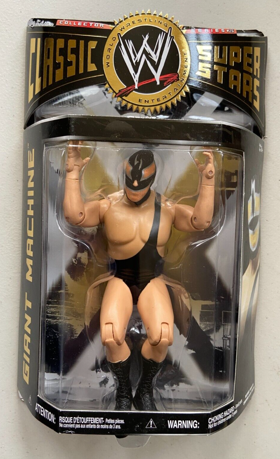 アンドレザジャイアント　フィギュア　マテル　WWE　ジャイアントマシン WWE Classic Superstars Giant Machine Wrestling Figure WWF