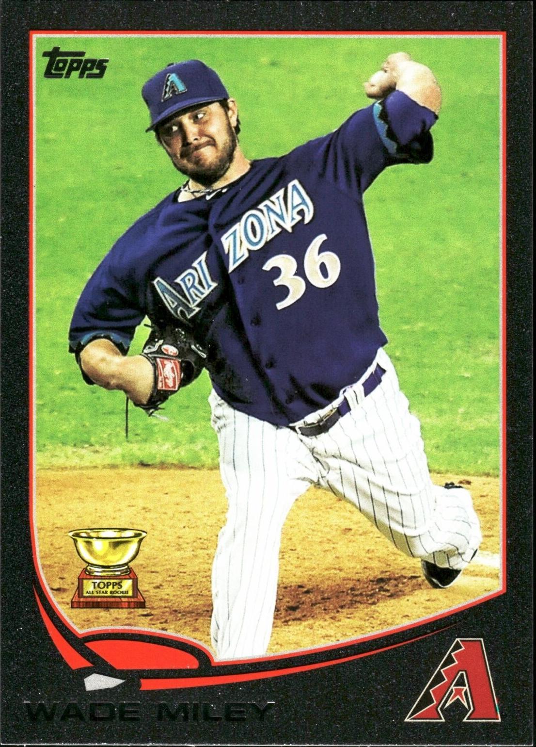 2013 Topps - Wade Miley #530 Black /62 for sale online | eBay