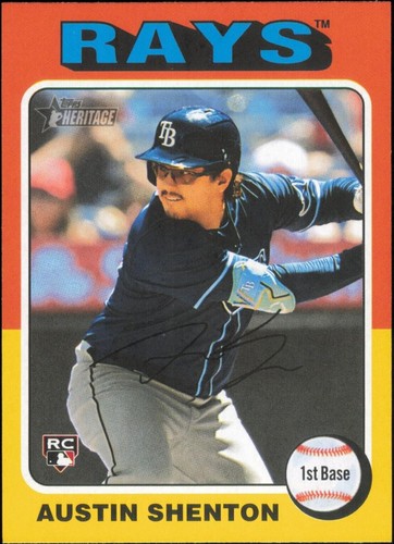 2024 Topps Heritage High Number - Austin Shenton #637