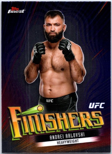 2024 Topps Finest UFC - Andrei Arlovski #FIN-13
