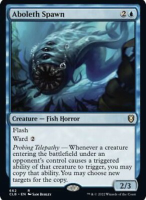 MTG Aboleth Spawn Commander Deck: Commander Legends: Battle for Baldur's Gate...