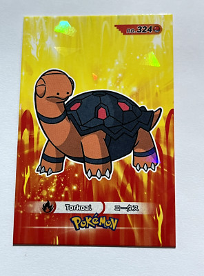 2024 POKEMON DATABASE 3 Card #073 TORKOAL Hoenn Peru Edition Foil