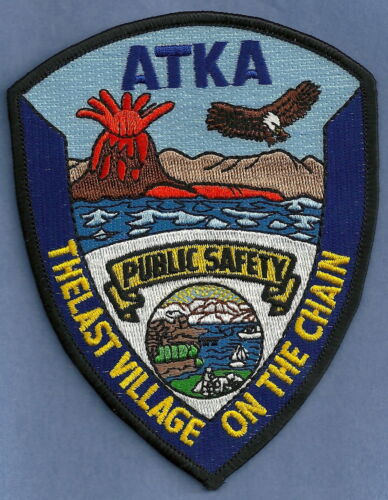 ATKA ALASKA POLICE SHOULDER PATCH 