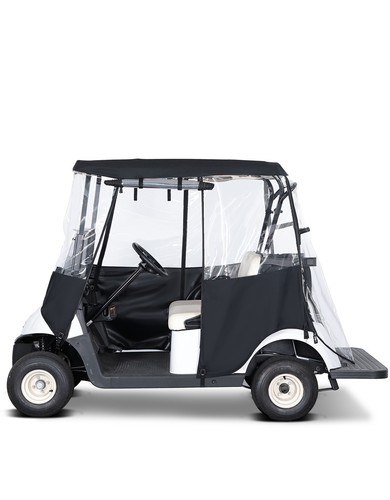 600D Golf Cart Cover Enclosure Protector for Club Car DS EZGO YAMAHA 2 Passenger