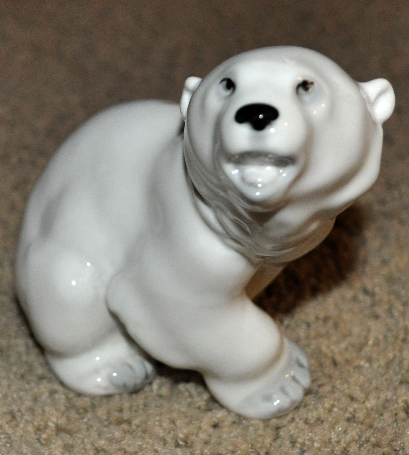 Lomonosov Russiaのシロクマの置物 Lomonosov Russiaのシロクマの置物 インテリア小物