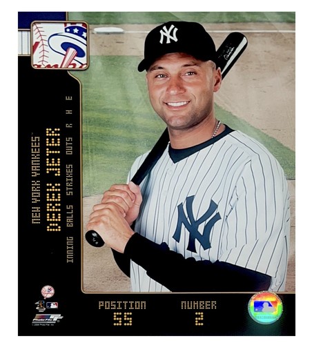 【希少】ニューヨーク・ヤンキース ＃2 DEREK JETER フィギュア New York Yankees Derek Jeter MLB #2 2003 TMP International