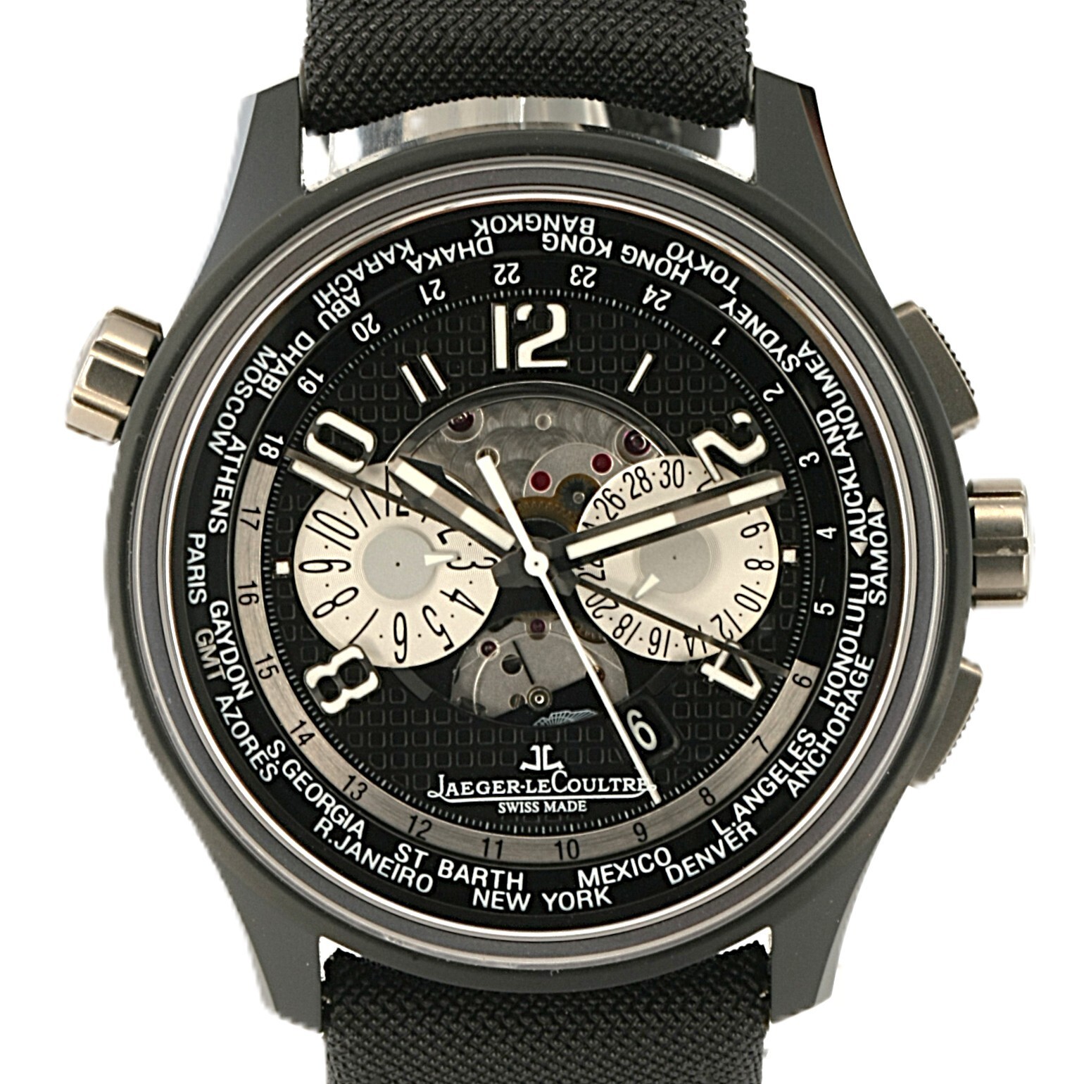 AEROWATCH オートマチック Jaeger LeCoultre Amvox 5 World Chronograph Racing - Q193J471