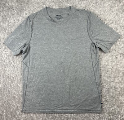 Fjallraven Abisko Day Hike SS T-Shirt Mens XL Shark Gray Hiking Camping Gorpcore