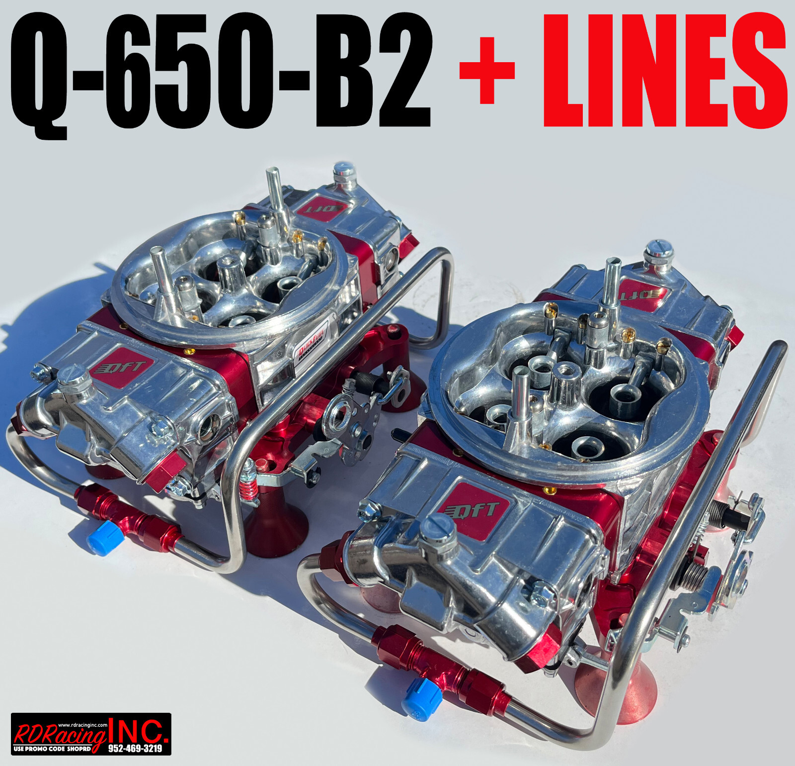 Quick Fuel Technology Carburetor 650CFM - Blower 2x4 Q-650-B2 Quick Fuel Technology Carburetor 650CFM - Blower 2x4 Q-650-B2