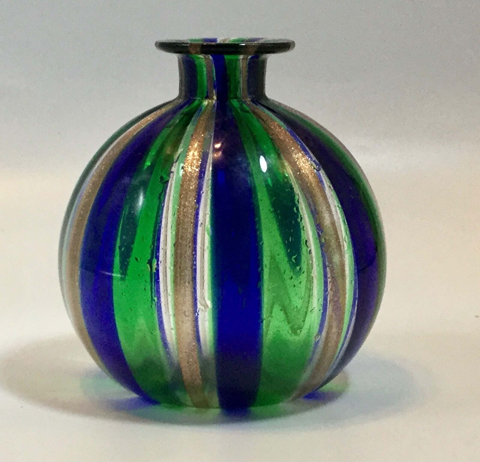 よ*ー様 Murano Green and Gold VETRO ARTISTI よ*ー様 Murano Green and Gold VETRO ARTISTI Vintage Vecchia
