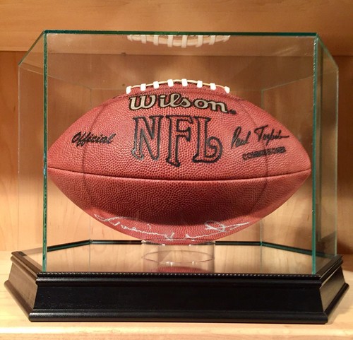 Johnny Unitas Signed Official Wilson NFL Leather Game Day Football BAS LOA Colts