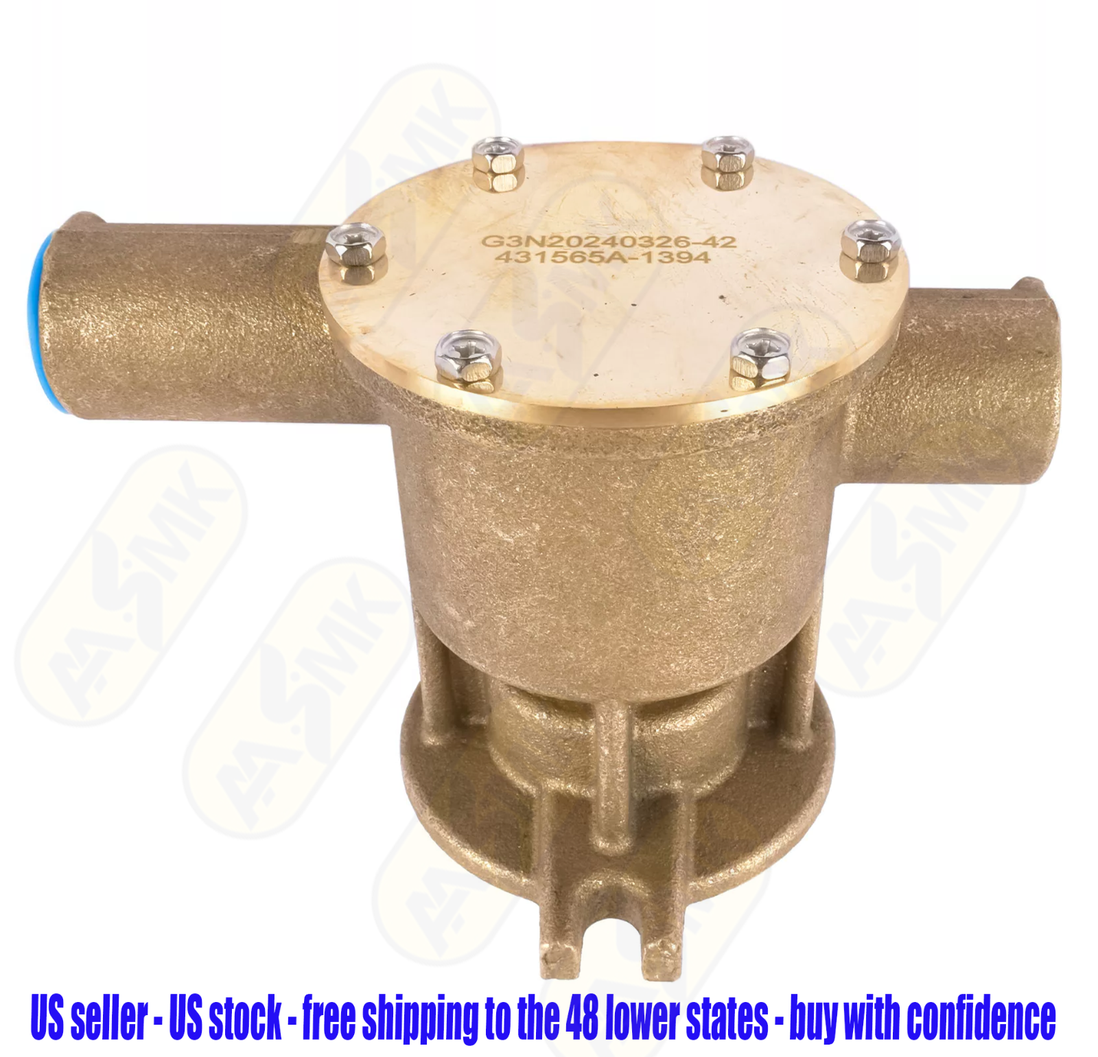 3583115 860629 3581558 860827 SEA WATER PUMP FOR VOLVO PENTA ENGINE TMD TAMD KAD - Picture 9 of 12