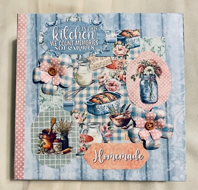 Handmade'' Recipe/Scrapbook'' Scrapbook Album