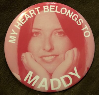 MADDY PRIOR / STEELEYE SPAN - 3  Badge / Button - My Heart Belongs to Maddy