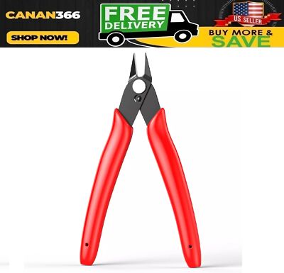 BOENFU Wire Cutters Zip Tie Cutters Micro Flush Cutter 1 Pack 5 Inch Precision 