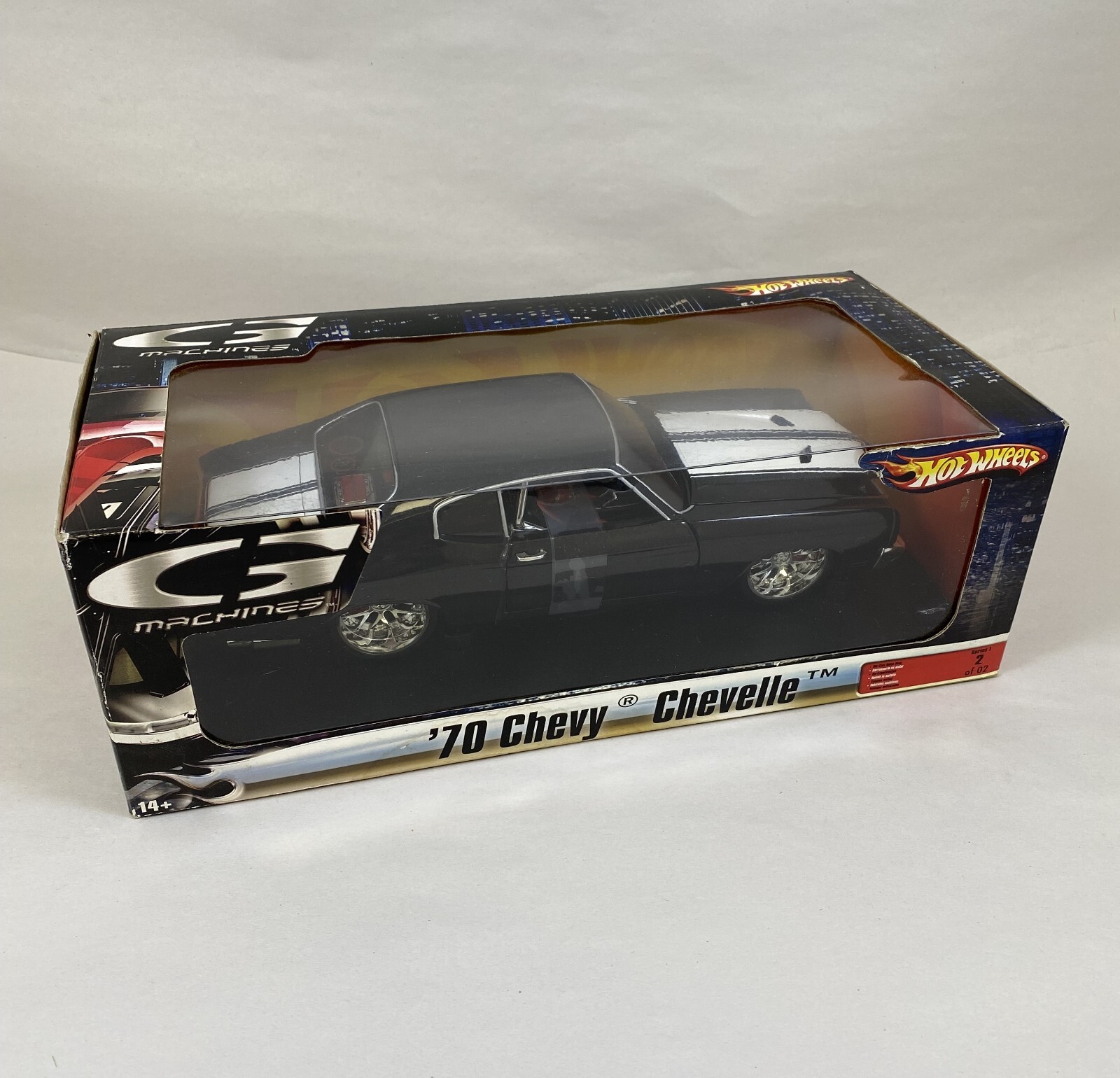 Hotwheels’’Classics 70CHEVELLE 1:18 Hot Wheels Classics 1:18 Limited Edition 1970 Purple