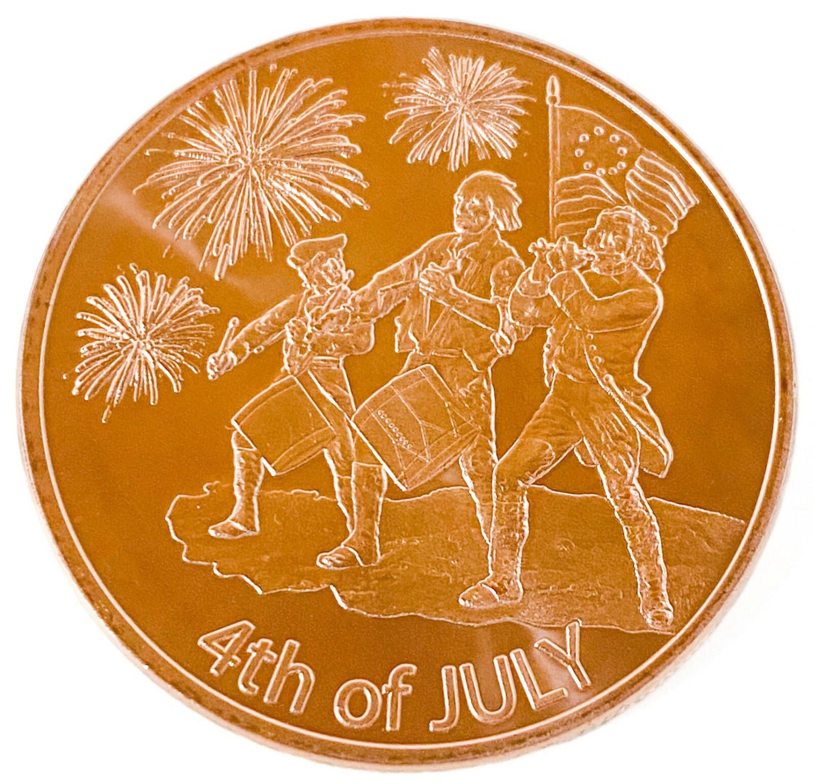 1 oz Copper Round – Peace Dollar