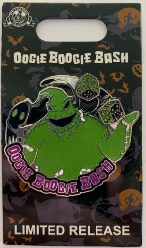 Disney Parks DCA California Adventure 2021 Oogie Boogie Bash with Dice LR Pin  