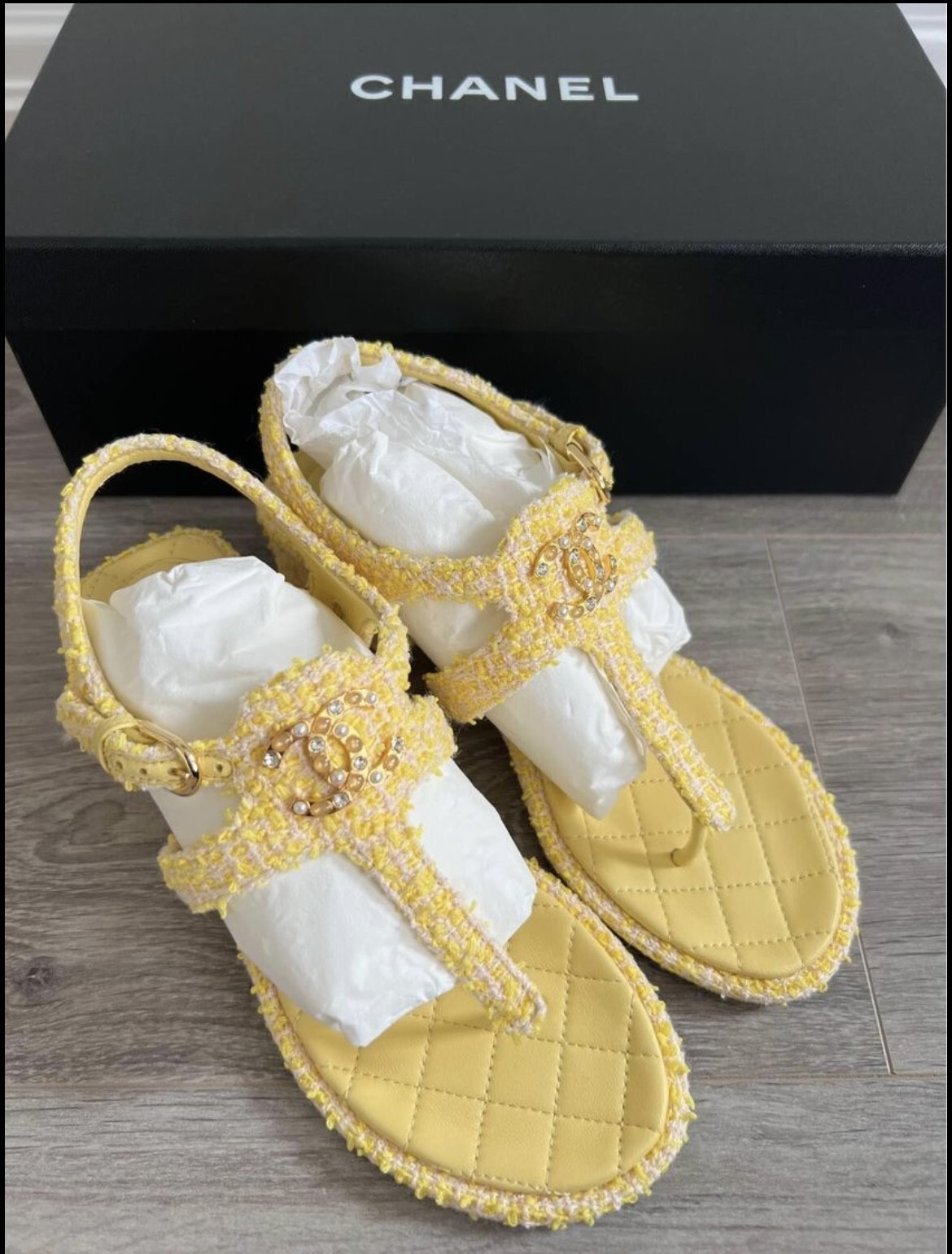 New Chanel sandals shoes size 36 | eBay