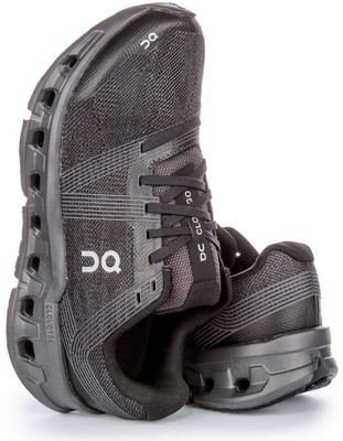 Pre-owned On Running Cloudgo Wide Soft Cushiing Runner Mens Sneaker Black Us 6 - 13