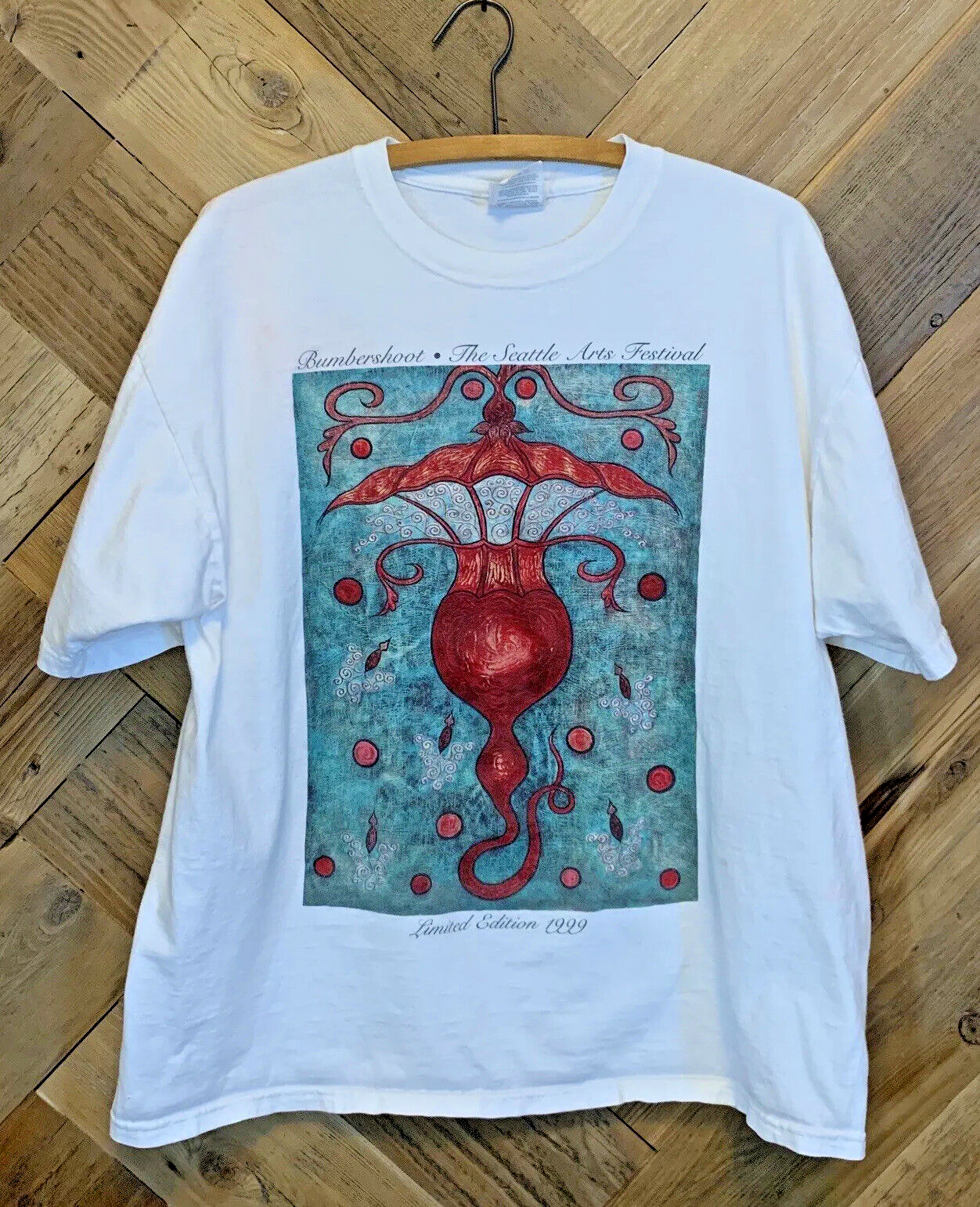 90s Bumbershoot Festival Tシャツ Mサイズ Vintage 1999 Bumbershoot The Seattle Arts Festival T-shirt